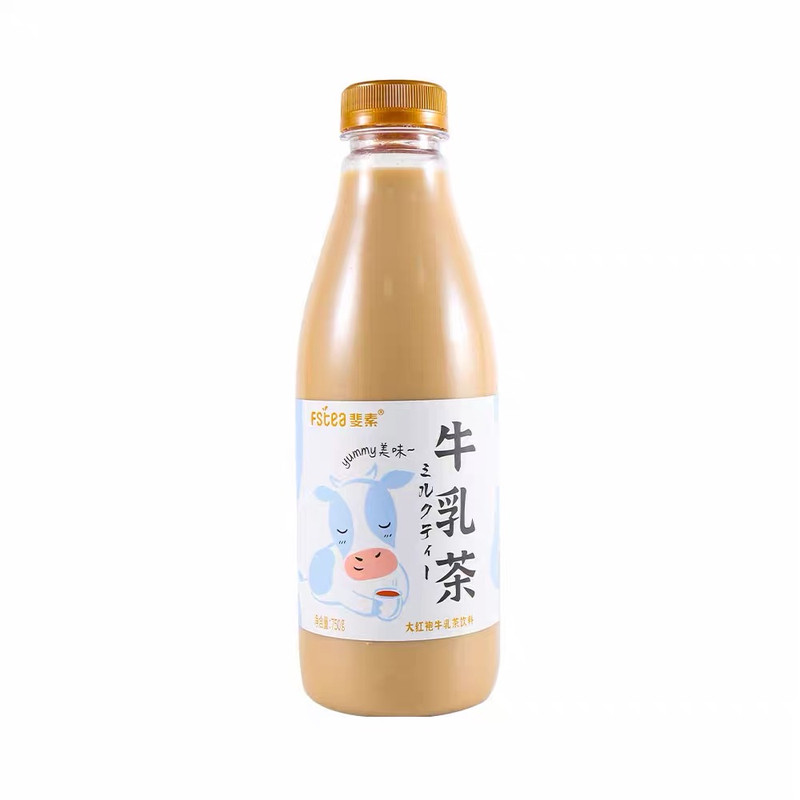 盒马代购斐素大红袍牛乳茶饮料750g/320g冷藏阿萨姆即饮奶茶饮料