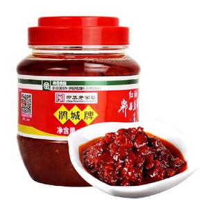 鹃城牌红油郫县豆瓣酱500g*1瓶四川炒菜专用川菜调味品