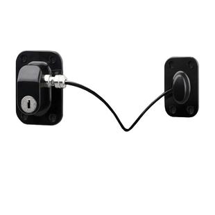 免打孔冰箱锁抽屉锁柜门锁文件柜锁防儿童神器冰箱专用锁推拉门锁