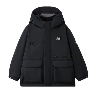 NB童装男女童中长款鹅绒服