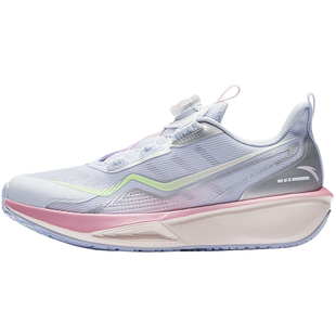 安踏儿童运动鞋女童鞋2026秋季新款女大童专业跑鞋纽扣透气跑步鞋