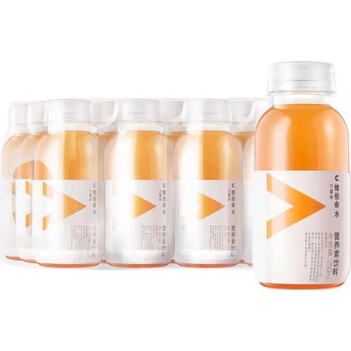 农夫山泉力量帝维他命水250ml*12瓶柑橘风味量贩装