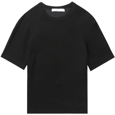 ITIRO纯色短袖上衣时尚质感