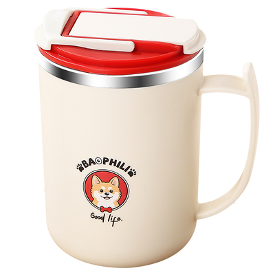 不锈钢马克杯泡茶杯子高颜值新款