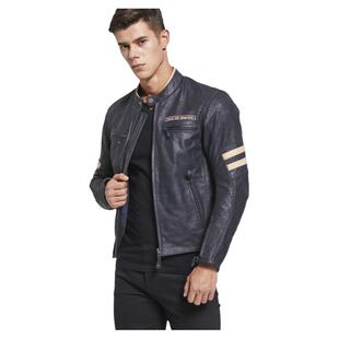 SBK GR-5复古真皮摩托车机车骑行服CE认证护具防风超软舒适