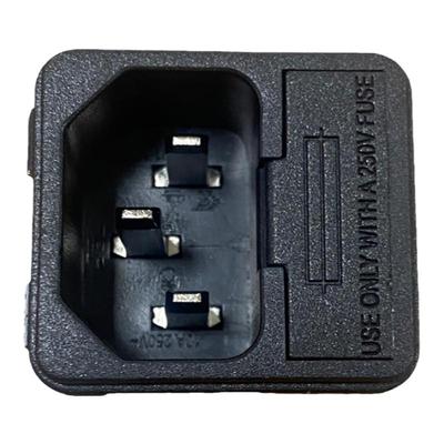 台湾原装【JEC】电源插座带保险丝卡式三芯插座JR-101-1FS AC插座