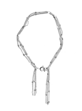 闪光星辰925纯银流苏手链饰品