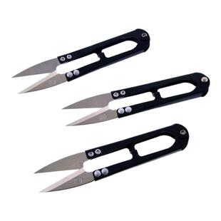 不锈钢小剪刀高品质纱剪手工diy微钩收尾剪线配件材料U型龙凤剪彩