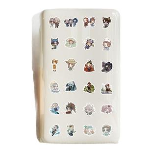 100张Q版第五人格贴纸可爱游戏人物手账本水杯桌面装饰防水贴画
