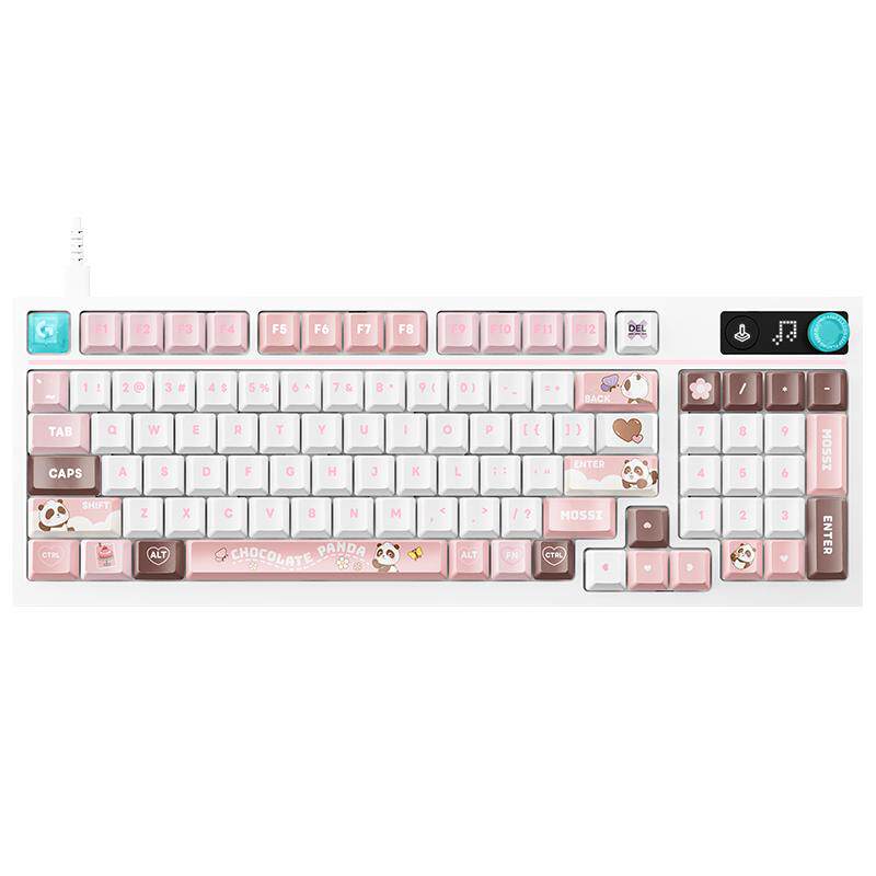 罗技闪逸龙G316 X有线机械键盘8k客制化98配列电脑笔记本游戏电竞