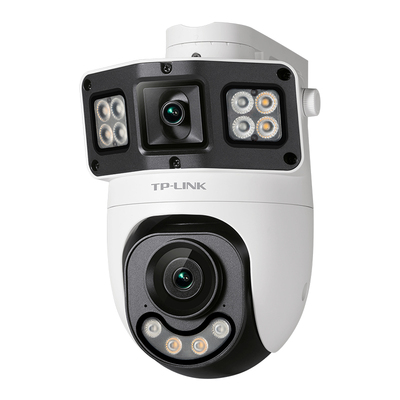 TP-LINK 双摄枪球联动 一体全彩超清摄像头 家用云台APP旋转监控器360无线WiFi/有线连接家庭室外户外防水