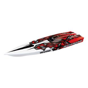 TRAXXAS SPARTAN斯巴达遥控电动无刷防水快艇船 蓝牙57076-4RED