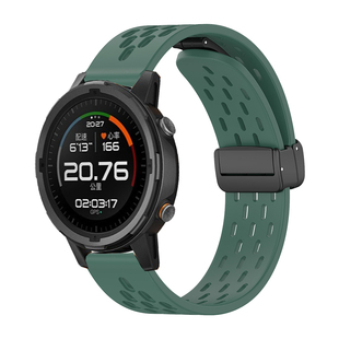 咕咚智能运动手表codoon X3RE GPS/F4F3/S1/N3折叠扣磁吸硅胶表带