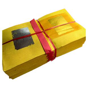 福建罗源宁德 两头金 锡箔纸金银烧纸供奉手工元宝纸祭拜习俗用品