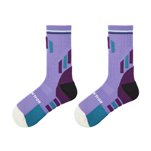 压力运动袜子女健身中筒袜专业跑步跳绳减震压缩袜瑜伽瘦腿登山袜