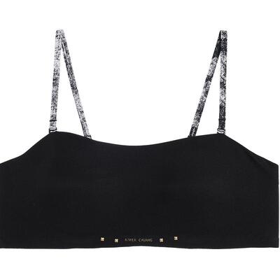 【文淇同款】AIMER CHUANG内衣女抹胸有托插杯细肩带文胸CA152161