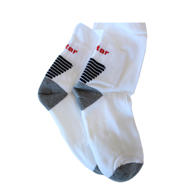 allstar轻薄款击剑袜黑白/彩虹色