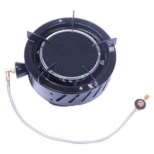 兄弟连登山队户外自驾红外灶取暖炉具卡式猛火大功率燃气露营防风