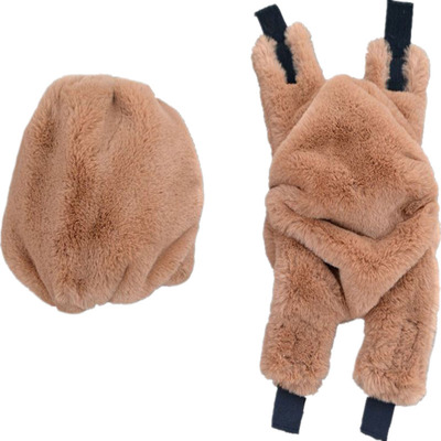 粘扣秋冬季加厚膝盖骑车老寒腿