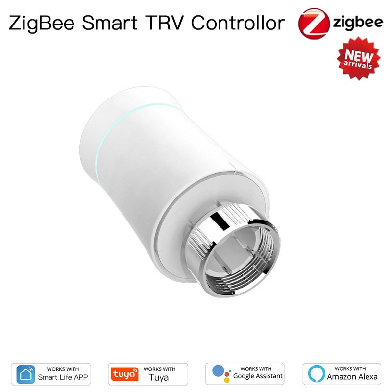 涂鸦ZigBee智能家居恒温暖气阀门app定时语音遥控智能温控开关