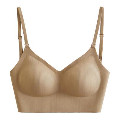 裸感美背红豆舒适文胸