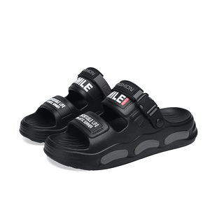 拖鞋男夏季外穿2025新款户外加厚底防滑防臭耐磨情侣夏天凉拖鞋女