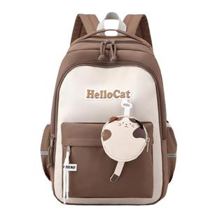 尾货清仓捡漏小学生女孩书包全新大容量小学二到六年双肩背包女款