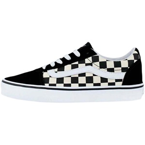 Vans 范斯Ward 黑白棋盘格低帮耐磨女子运动休闲板鞋 VN0A3IUN5GX