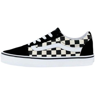 Vans 范斯Ward 黑白棋盘格低帮耐磨女子运动休闲板鞋 VN0A3IUN5GX