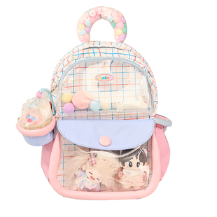 LOLA DESIGN蛋糕痛包双肩包 可爱原创大学生书包初中女生吧唧背包