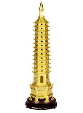 12到16岁专用文昌塔旗舰店13层9层十三层九层合金办公室书桌摆件