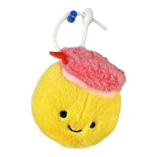 现货可爱烧麦系列表情毛绒公仔包挂件电玩城抓娃娃机礼物毛绒挂扣