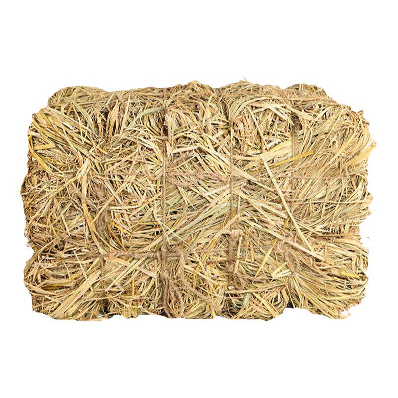 草垛干稻草农家乐稻草装饰干稻草方形圆形草垛子拍摄道具草垛凳子