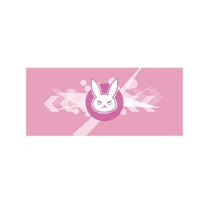 DVA鼠标垫守望先锋鼠标垫粉色宋哈娜键盘笔记本电脑桌便携大小号