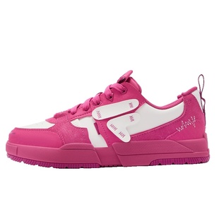 几何鞋丨FILA FUSION斐乐潮牌女鞋板鞋2025冬季新款拼接休闲鞋子