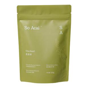 soacai有机奇亚籽即食官方旗舰店奇亚籽羽衣甘蓝粉亚麻籽燕麦片碗