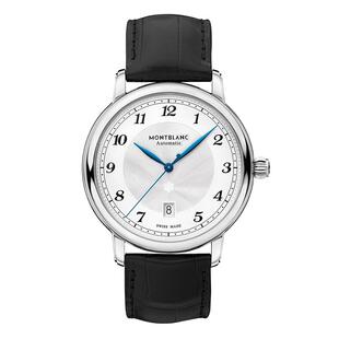 【自营】MONTBLANC万宝龙手表男明星系列白盘日历机械男表116511