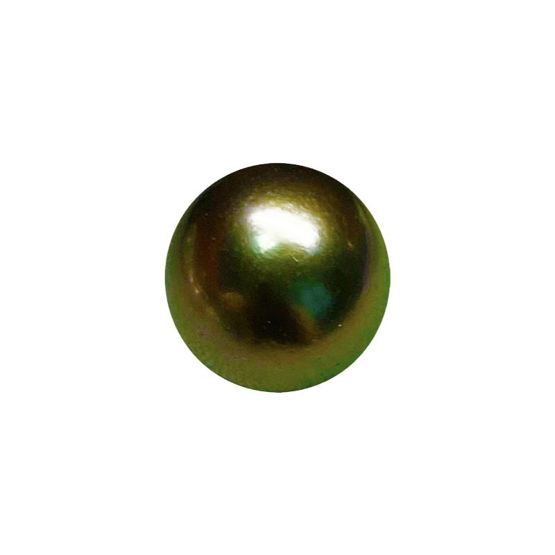 大溪地黑珍珠海水珍珠天然珍珠黑色珍珠散珠裸珠孔雀绿铂金灰定制