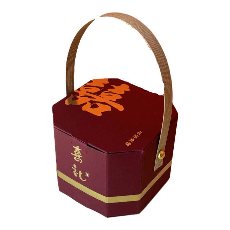 喜糖礼盒成品含糖套装结婚订婚送同事专用喜饼高级感喜糖盒子成品