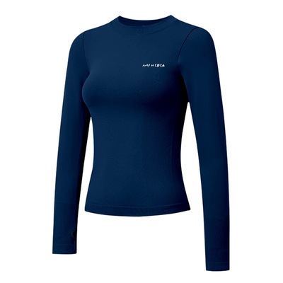 长袖健身服女秋冬高弹