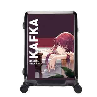 崩坏星穹铁道光锥系列马口行李箱学生款男生姬子星期日知更鸟皮箱