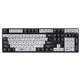 YG108黑吉蛇印花集三模机械键盘客制化无线电竞游戏蓝牙键盘套件