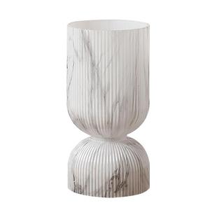 复古玻璃卧室床头柜台灯法式中古高级感奶油风书房装饰花瓶氛围灯