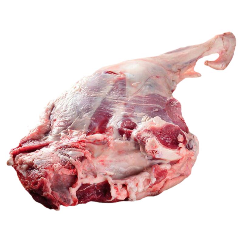 新疆羊肉阿勒泰大尾羔羊后腿6斤精切 新鲜羊腿肉烧烤食材顺丰包邮