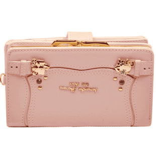 hello kitty真皮钱包女短款韩版可爱学生小巧超薄ins潮牌钱包日系