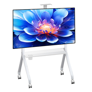 适用小米智能电视机支架落地架移动电视65/75/85 寸挂架带轮子可