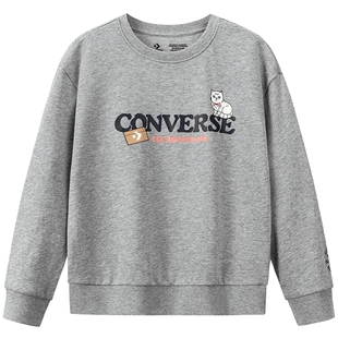 匡威童装儿童卫衣男童长袖2026年春秋新款女童中大童休闲打底衫潮