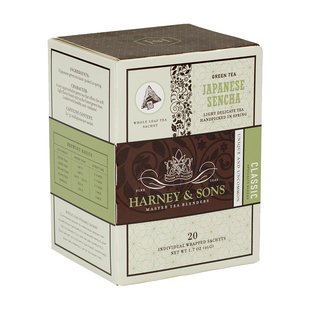 Harney Sons哈尼桑尔丝进口日式煎茶 新茶便携装泡茶袋茶包20包