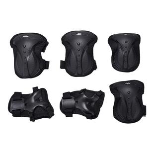 成人护具6件套装护膝护肘护手掌 男女轮滑滑板自行车运动保护护具