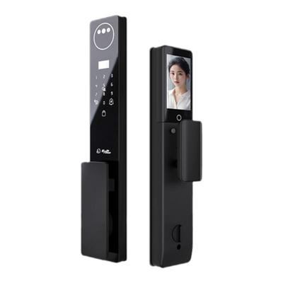 人脸识别手机远程控制通话智能锁